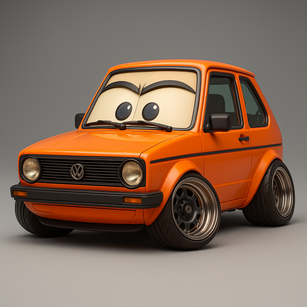 Cartoon Classic Hatchback