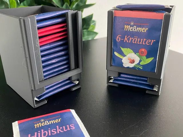 Teebeutelspender - stapelbar