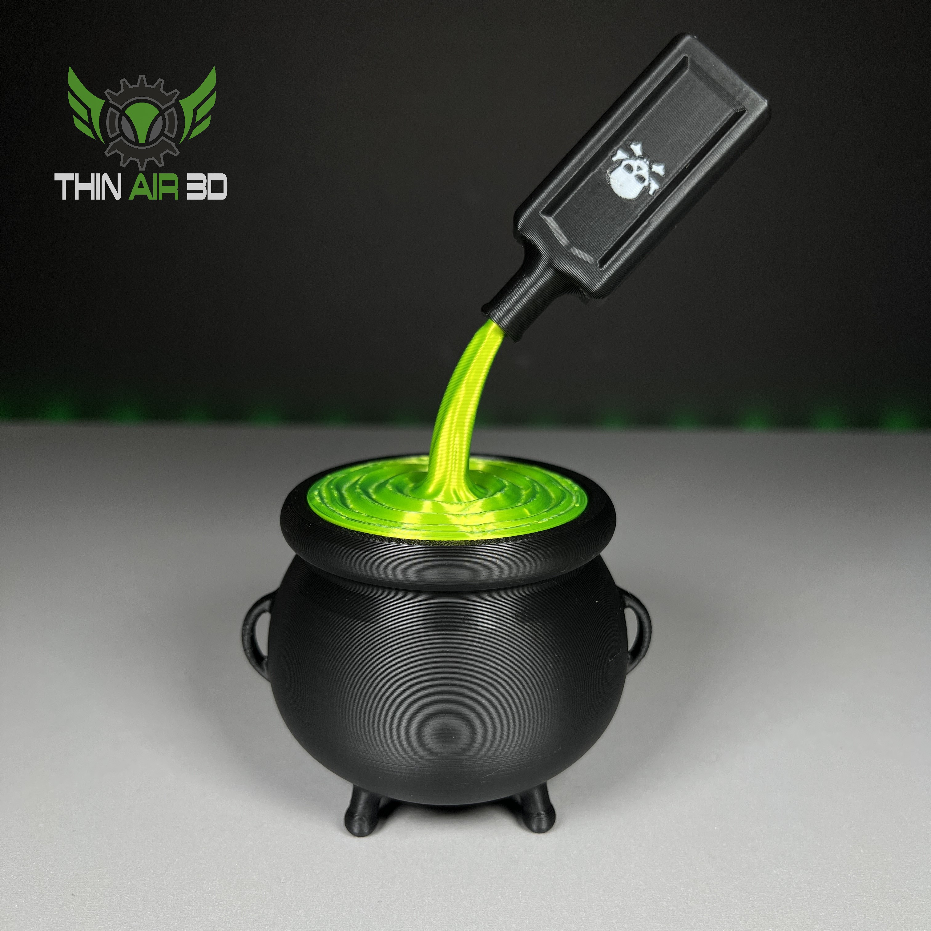 Miniatura 2 do modelo 3D Halloween Cauldron