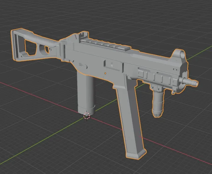 UMP45 for Dummy13 by ChargerOOT | Download free STL model | Printables.com