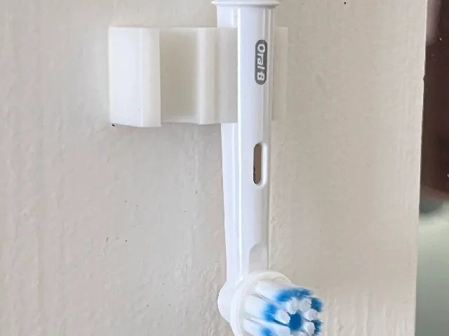 Minimal Oral-B Toothbrush-Head holder
