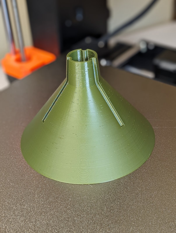 Miniatura 3 do modelo 3D Customizable Resin Filter Funnel