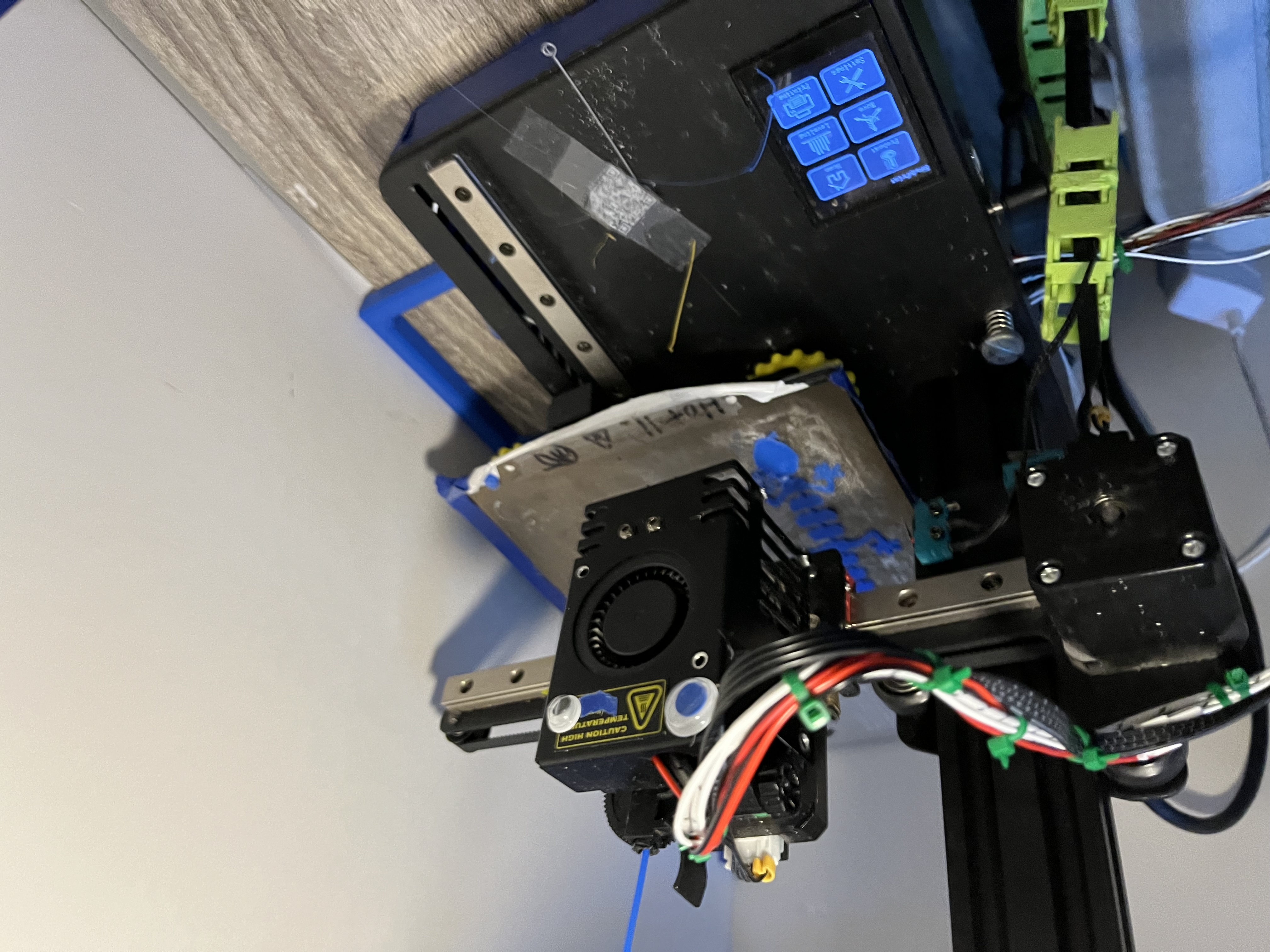 Kp3s bracket to keep bed from hitting wall