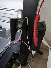 LED Light Mounting Clip with Switch for Anycubic I3 Mega