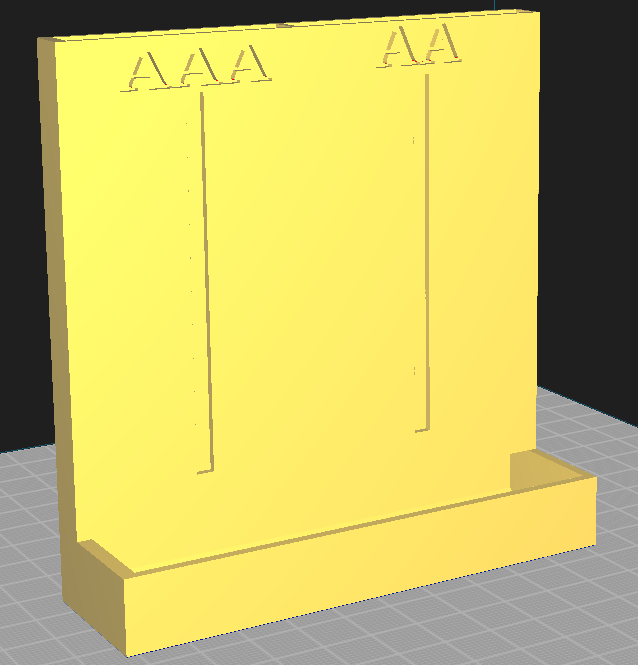 Aa And Aaa Battery Dispenser By Ian Download Free Stl Model