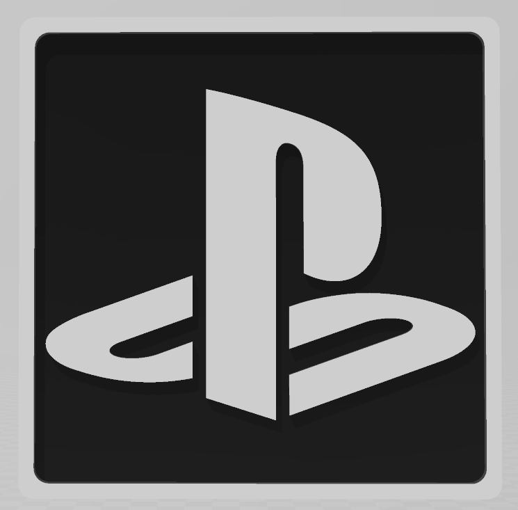 PlayStation Logo Coaster