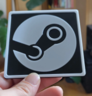 Steam Logo Coaster