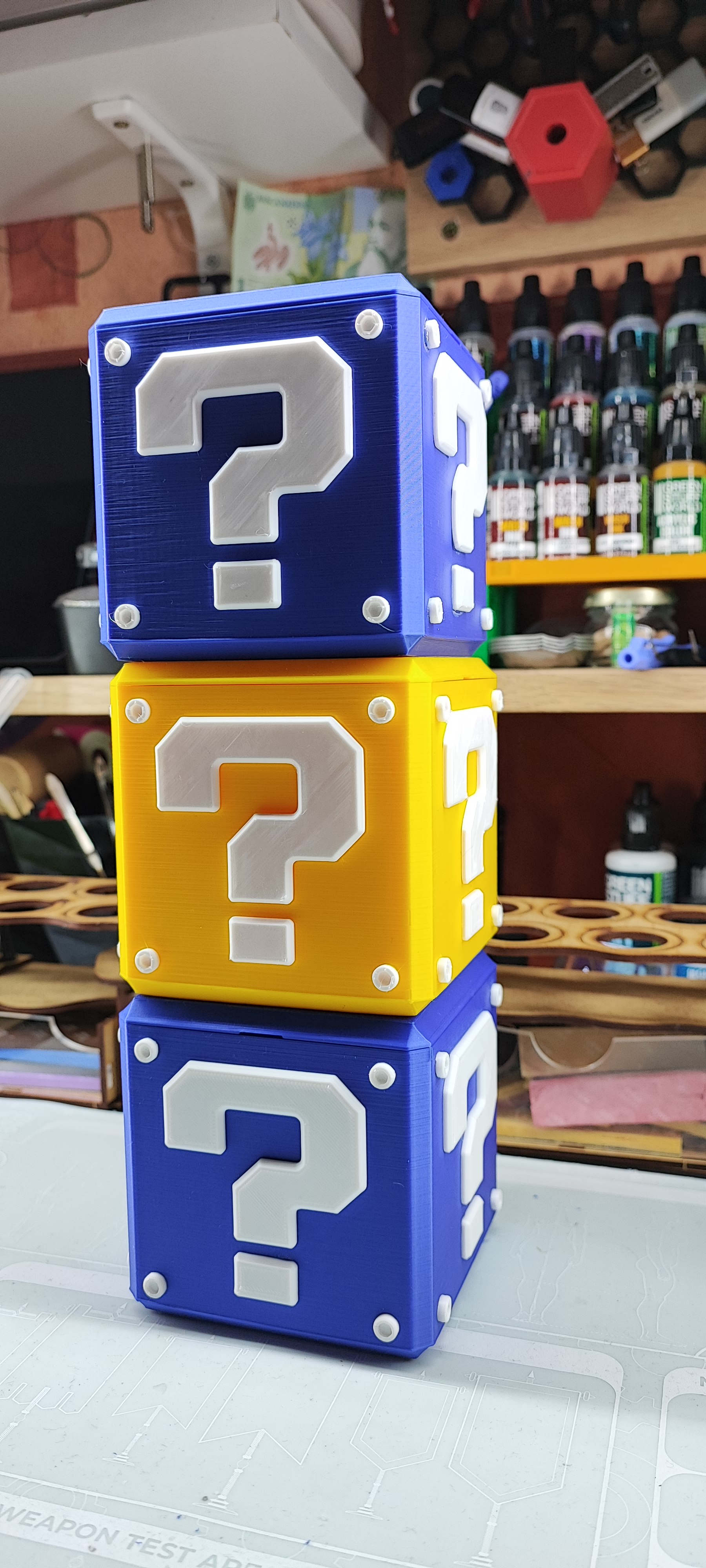 Cube mystère mario