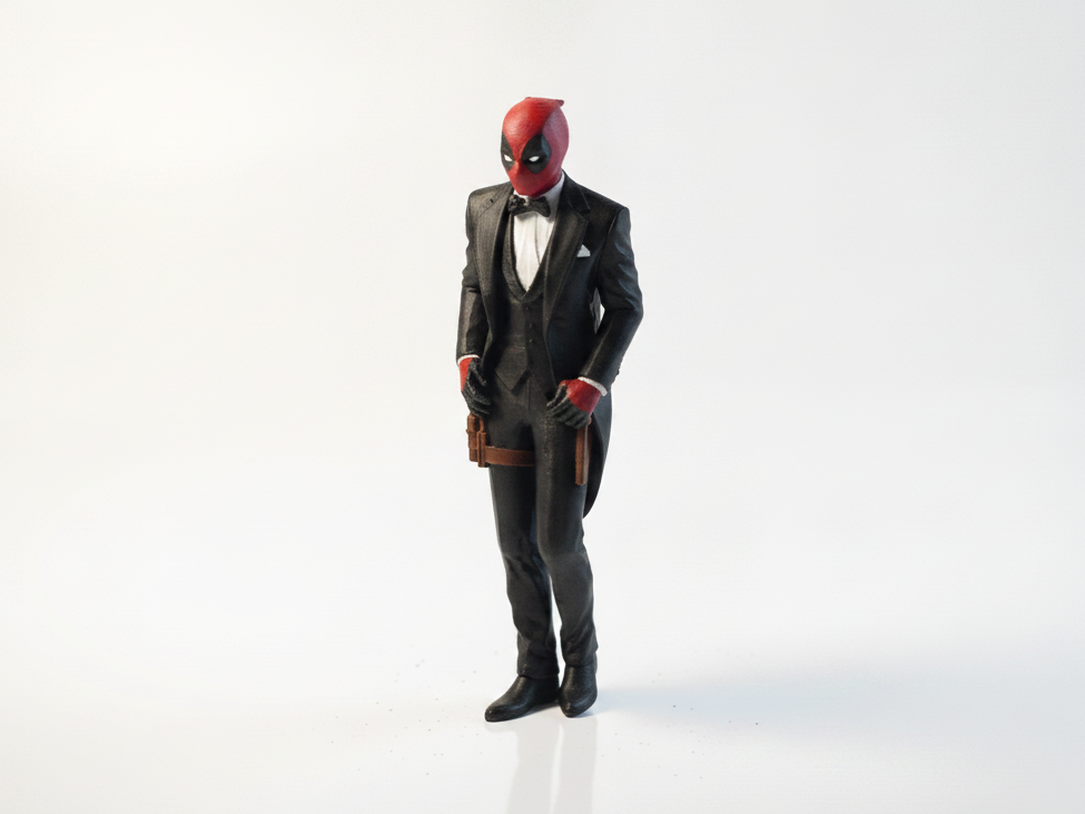 Dapper Deadpool Figurine Marvel 3D Printable