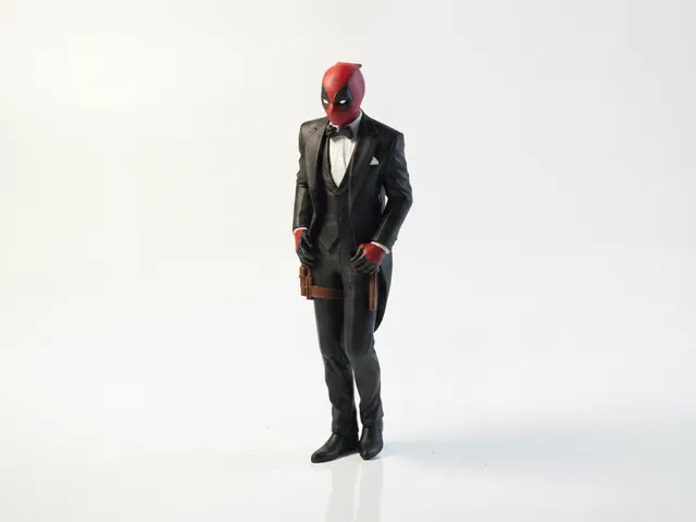 Dapper Deadpool Figurine Marvel 3D Printable