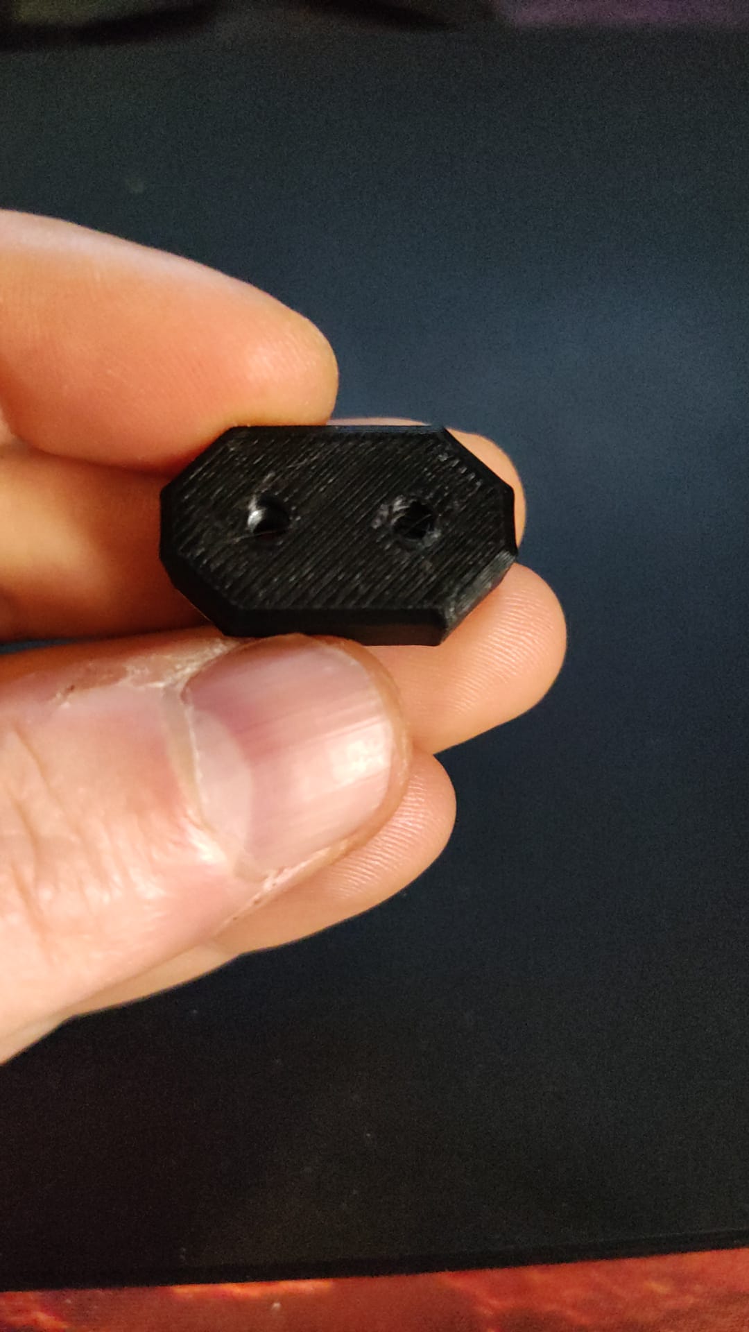 Creality K1/K1c/K1 Max Door Hinges Geared Nut Trap REMIX 3D model thumbnail