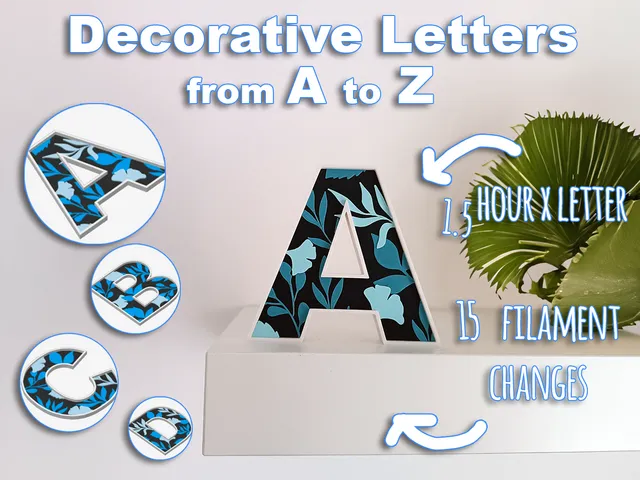 Decorative Letters (A-Z)