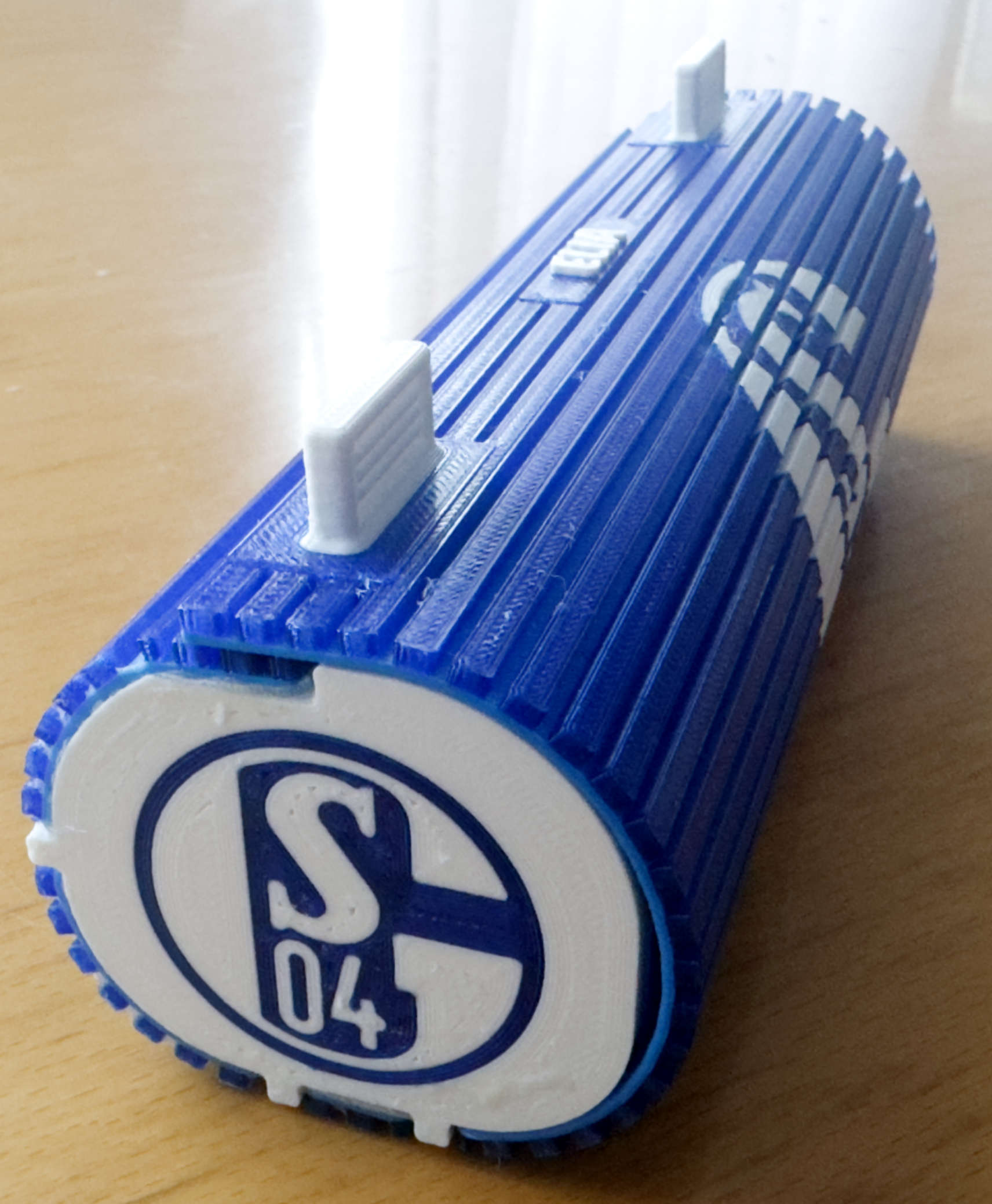 Schalke pencil case with personalized label