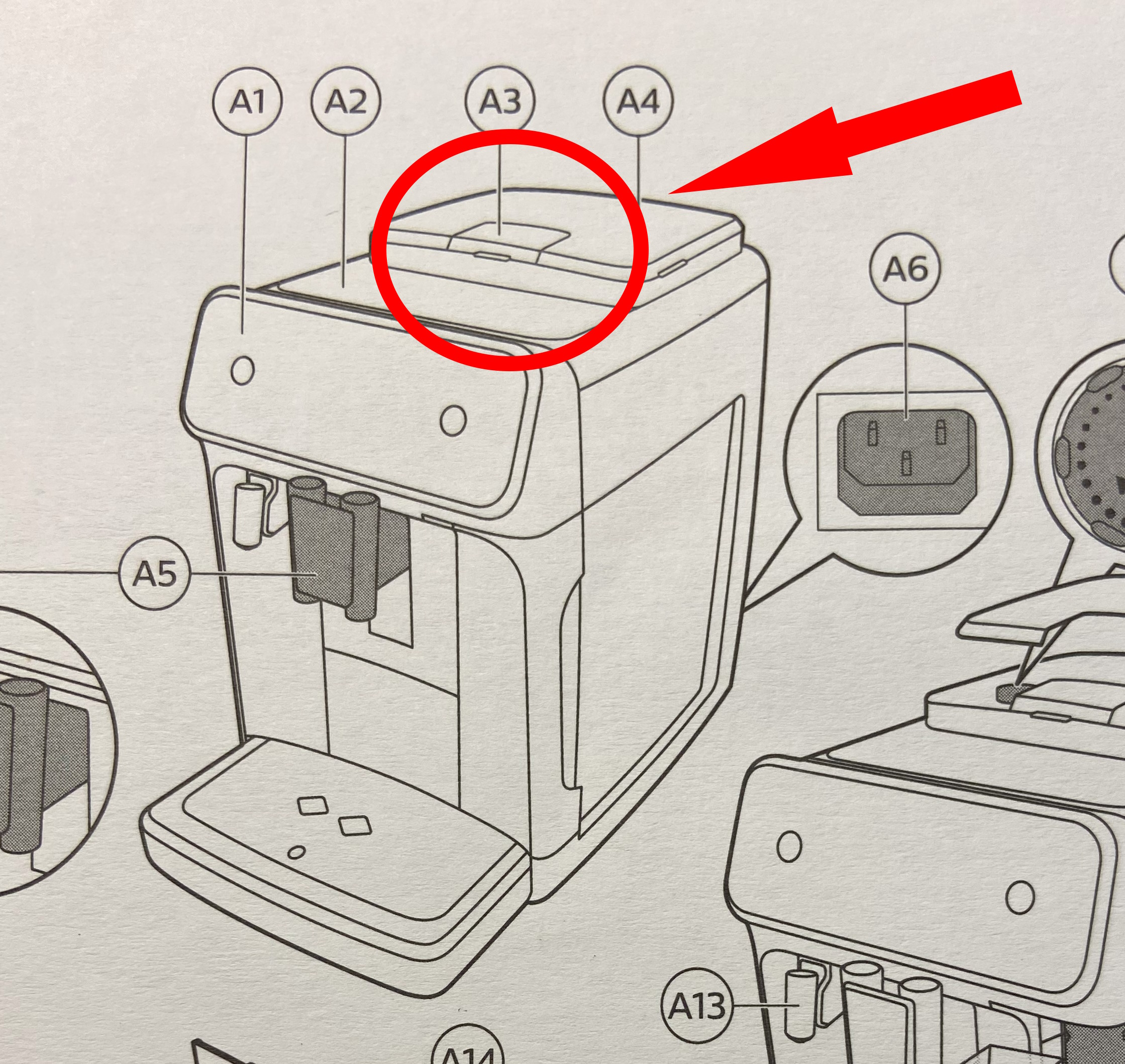 Philips Coffee Machine Cover LatteGo 5400/4600 series by Axel
