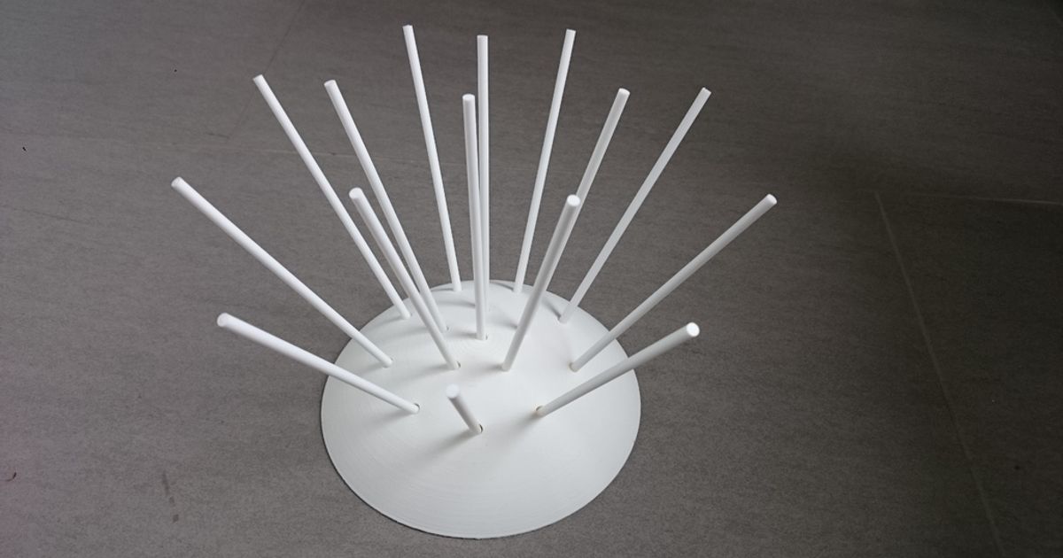 Cake Pop Stand by tierra Download free STL model