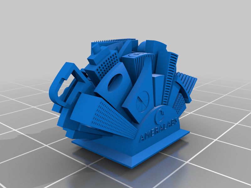 Ameralabs town chamfered edges file