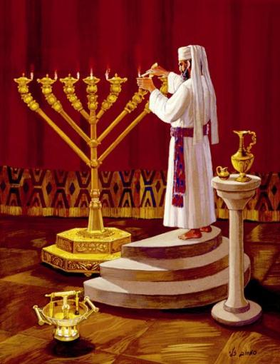 Menorah (Candelabrum) From The Tabernacle Of Moses / Mishkan By Pazzah ...