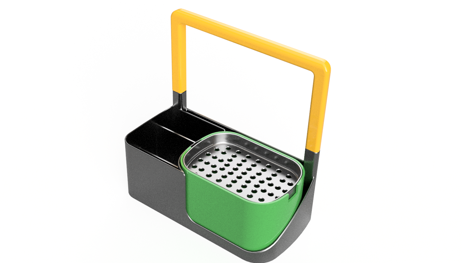 Kitchen soap organizer.