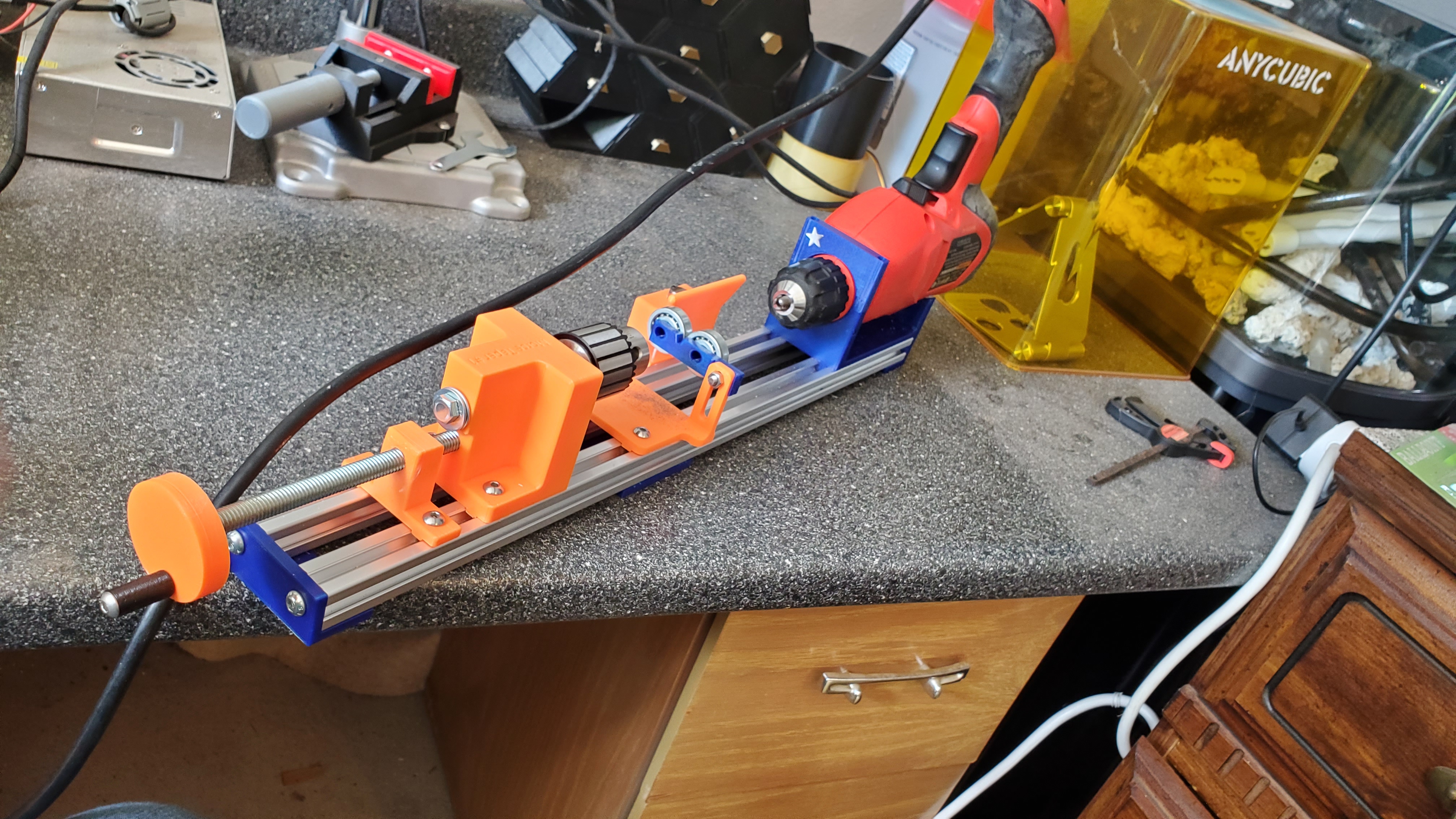 Drill Lathe