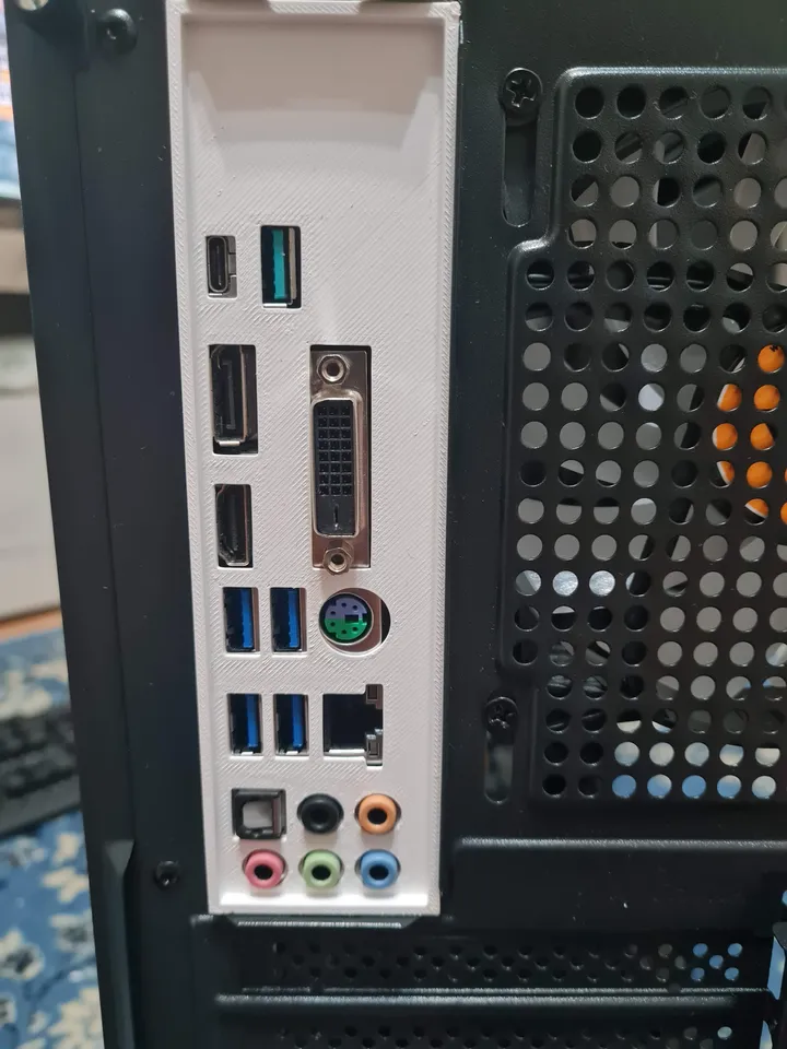 Asus Z270-A/Z370-A Io Shield by Brusli009 Download free STL