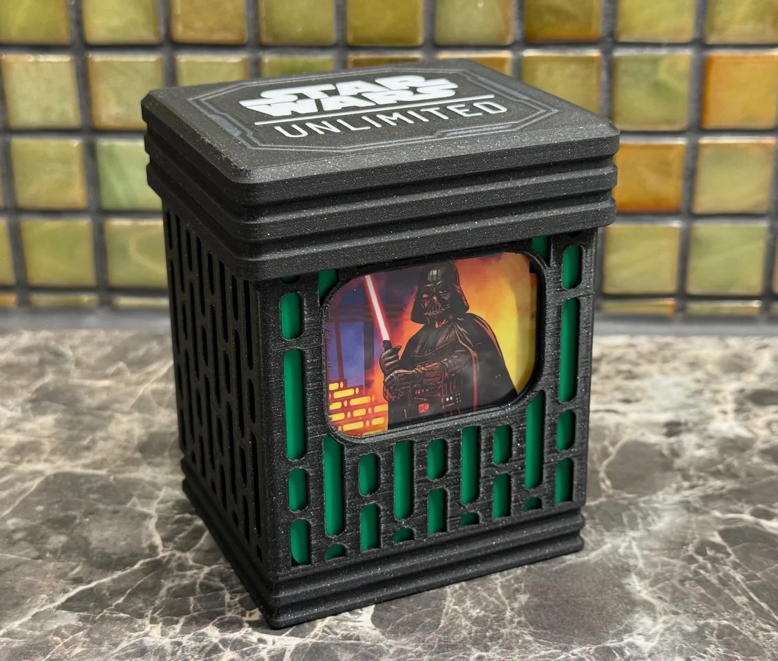 Deck Box for FFG Star Wars Unlimited by GoldenEscape Design