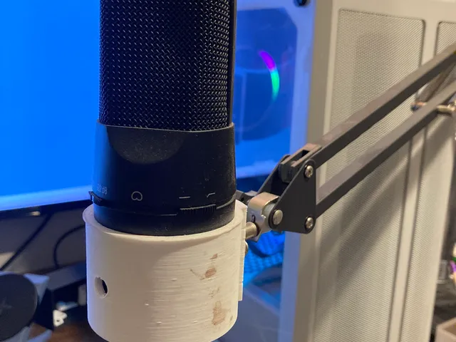 Ikea TERTIAL microphone mount (SE Electronics X1A)