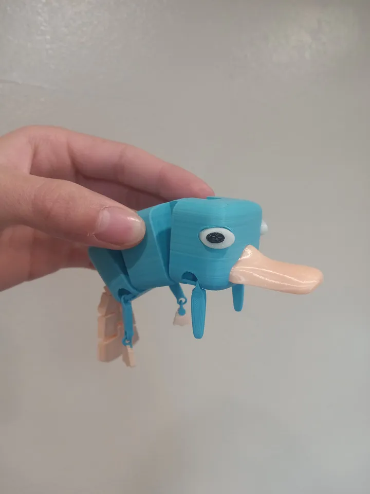 Articulated Perry the Platypus by udrek | Download free STL model ...