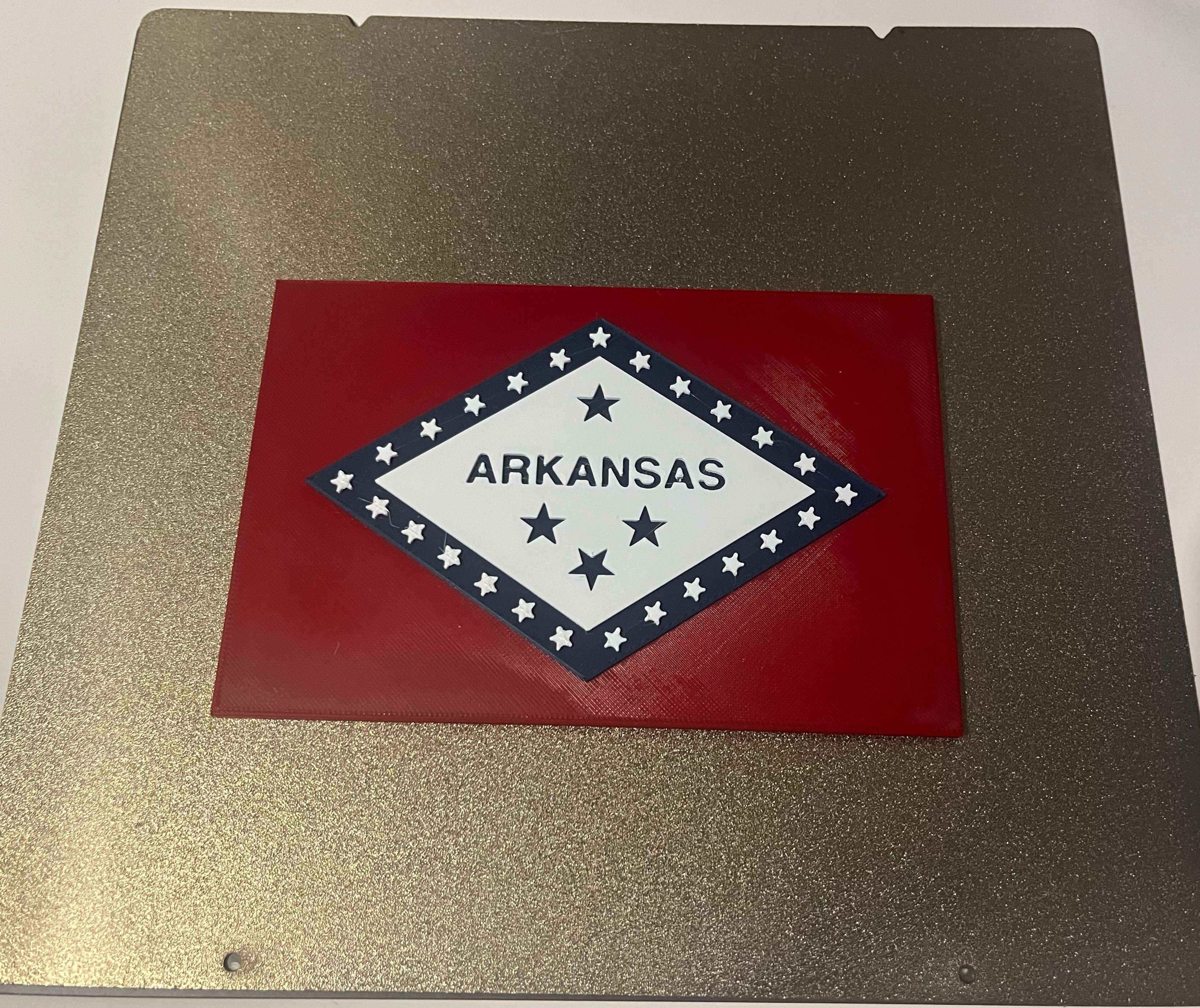 Arkansas Flag (no MMU required)