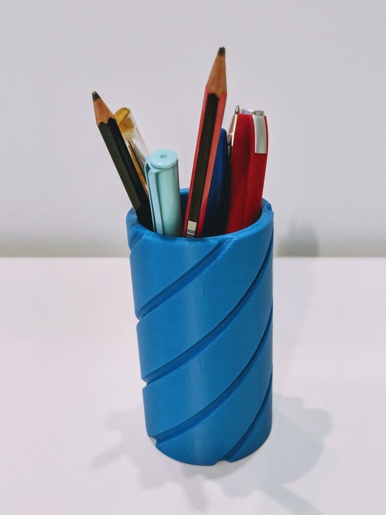 Miniatura 3 do modelo 3D Basic Pencil Holder