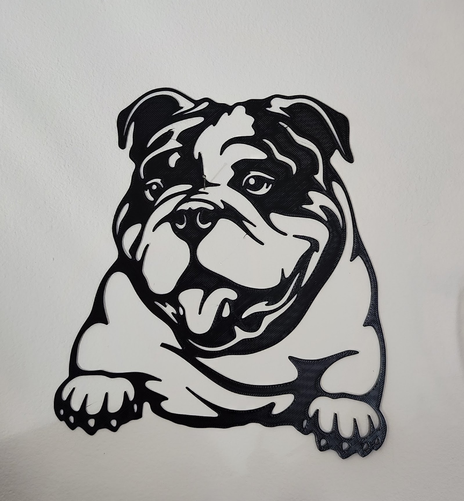 Wall Art English Bulldog