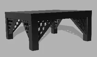IKEA LACK Braced feet
