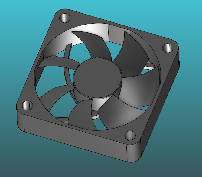 6015 Fan Mockup By Djdesigns Download Free Stl Model