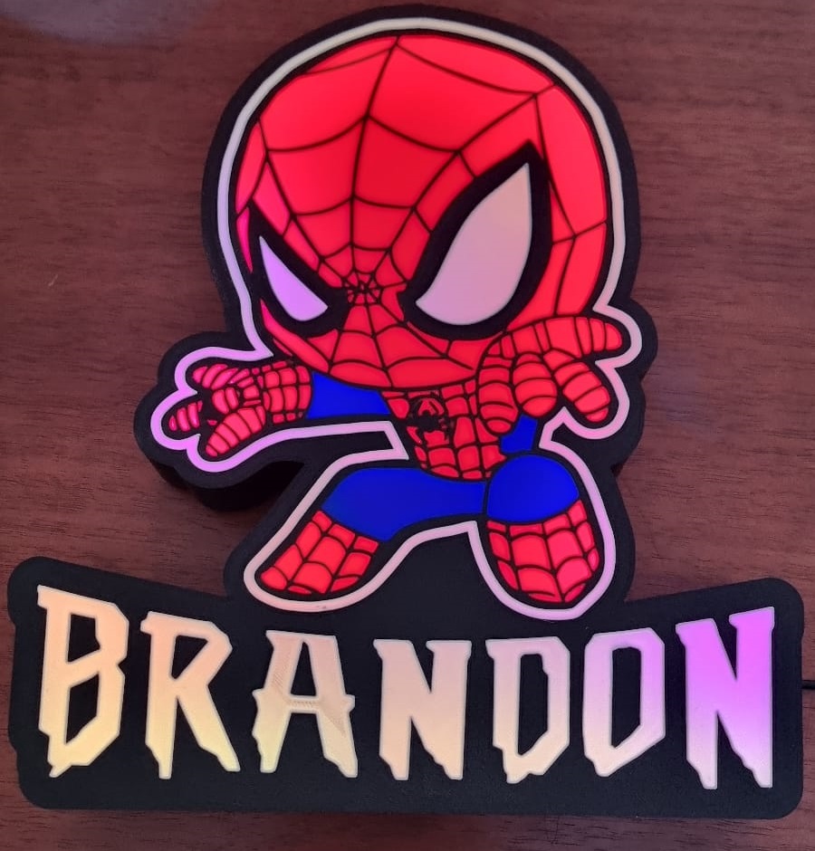 Spiderman Kid Lamp