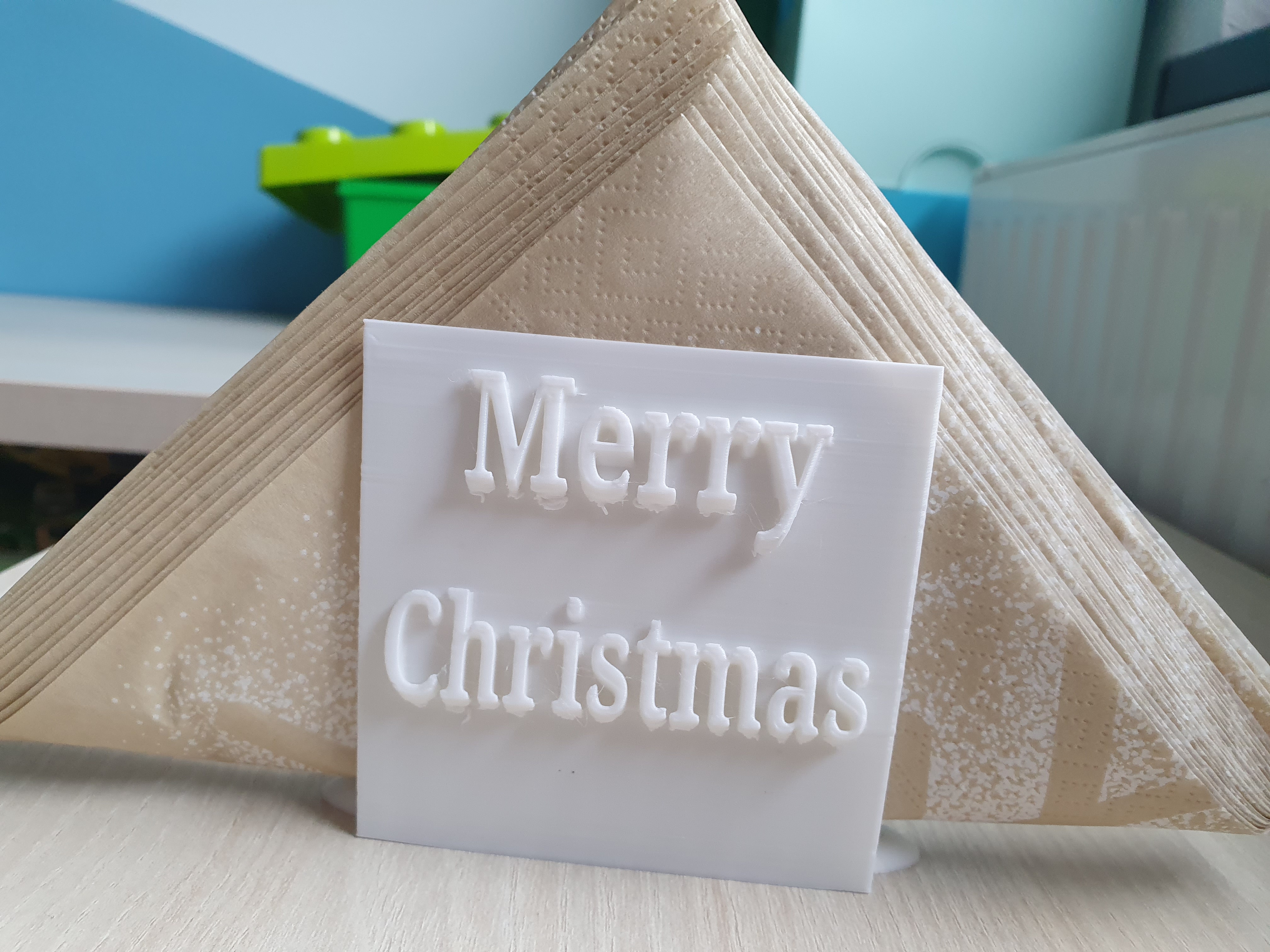 Christmas napkin holder