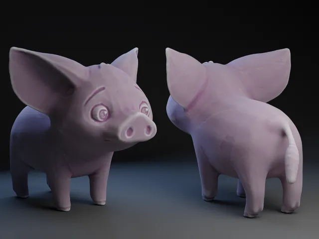 Pua the Pot-Bellied Pig