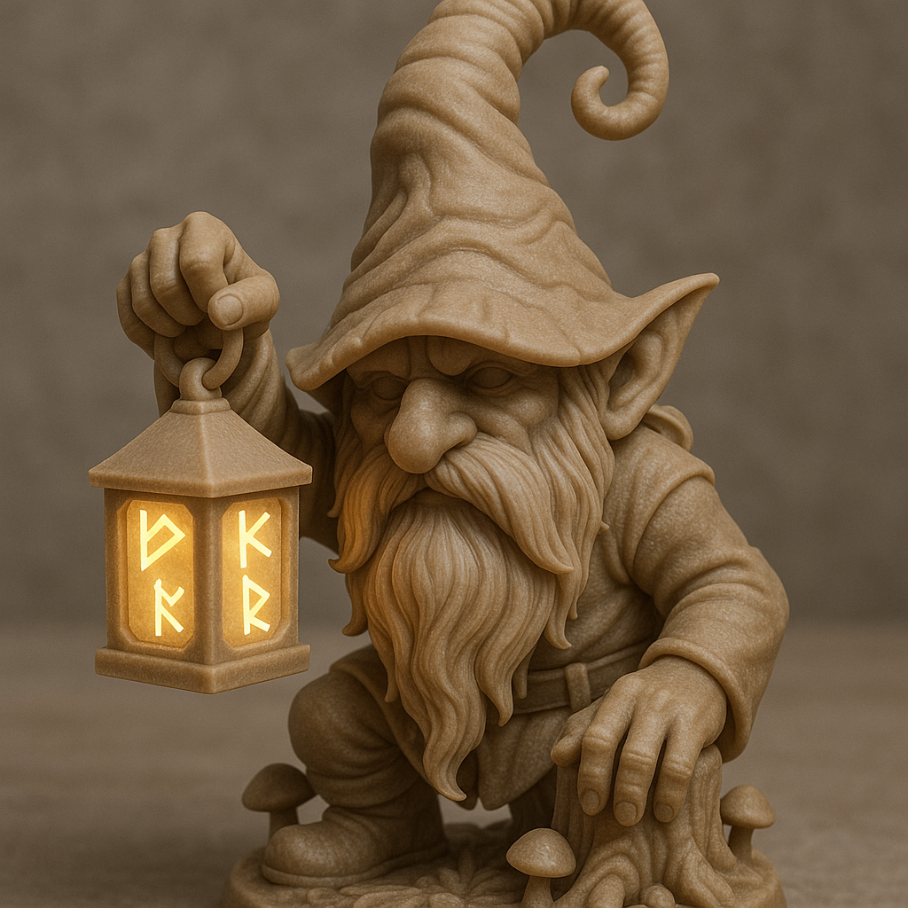 Spiral Mushroom Gnome