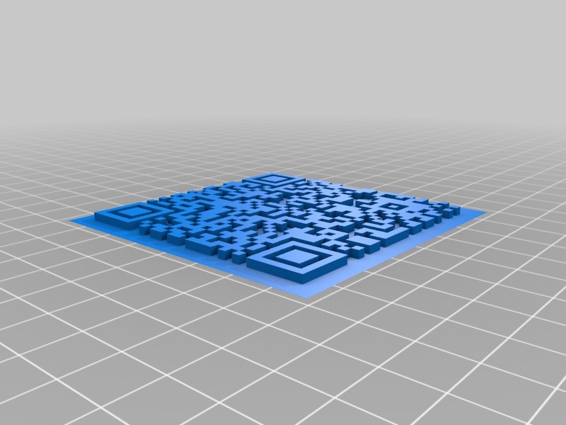 QR Code for Thing #5000 by MakerBlock | Download free STL model ...