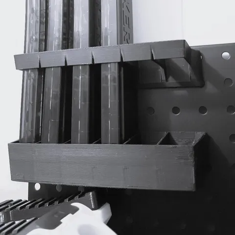 Pegboard Talon Magazine Rack