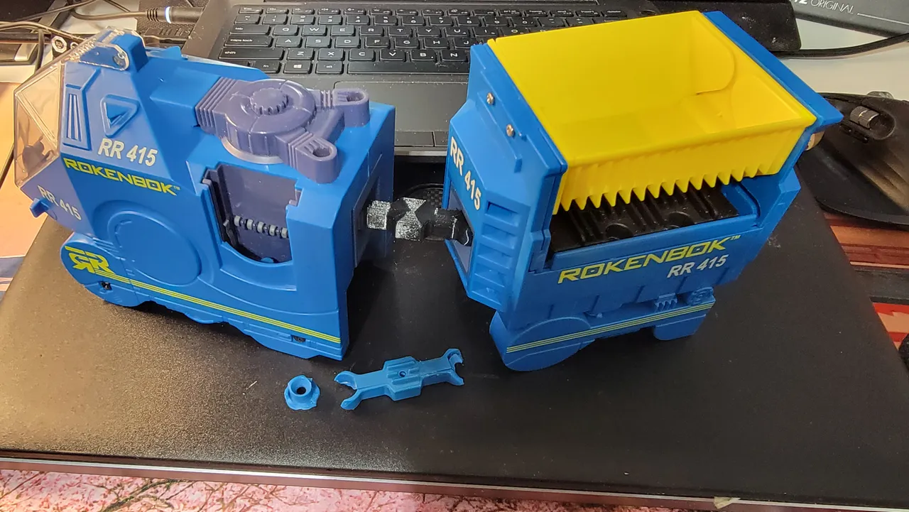 Rokenbok RR415 monorail dogbone repair link by Projectsupra