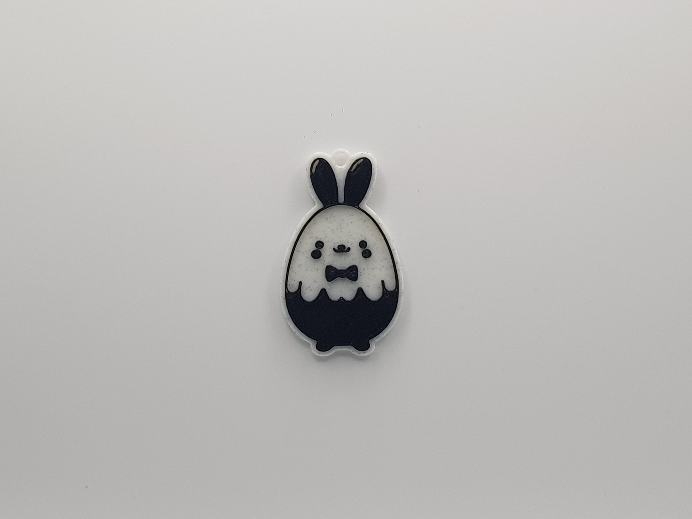 Easter Egg Bunny Keychain