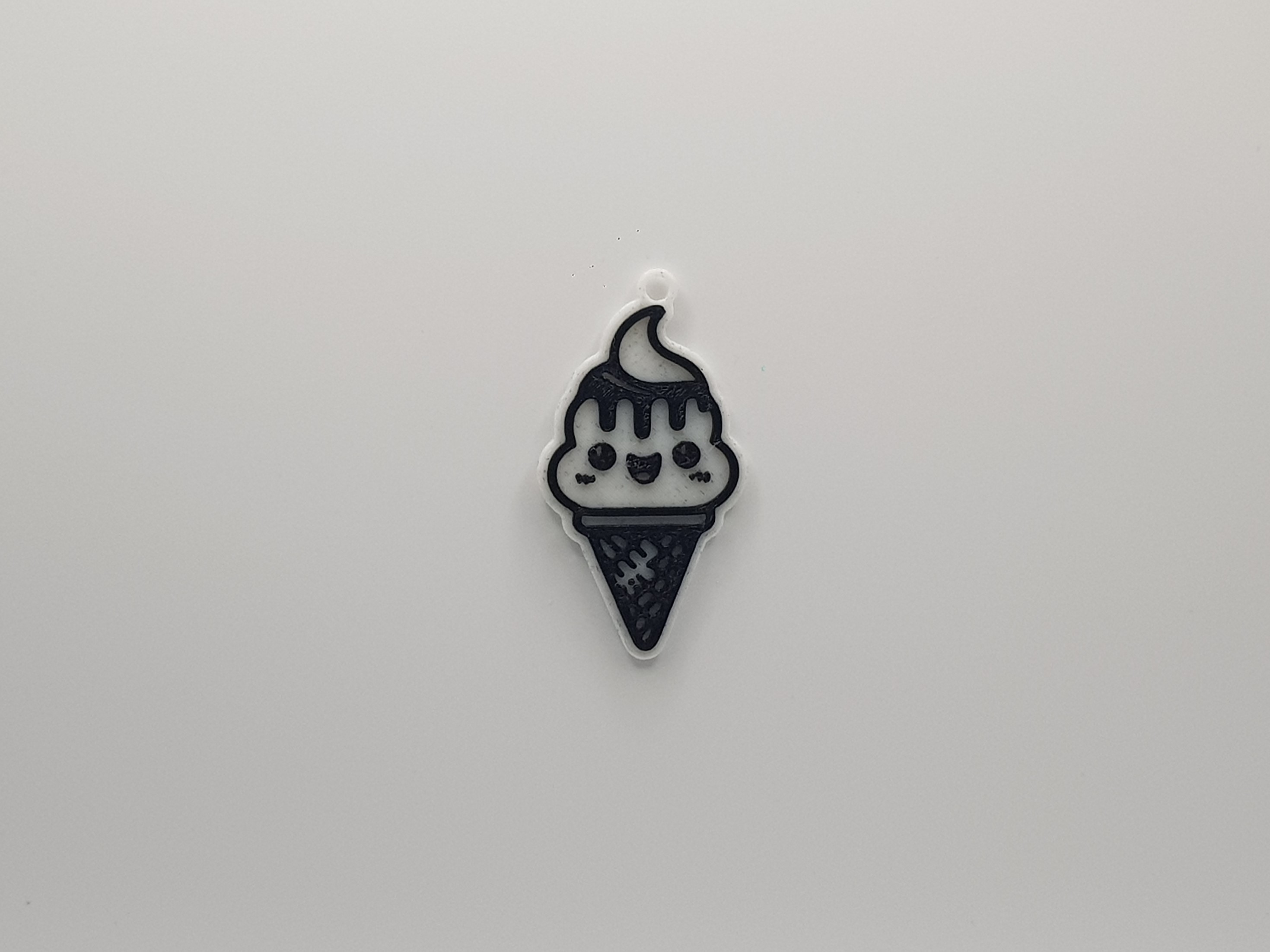 Cute Ice Cream Keychain