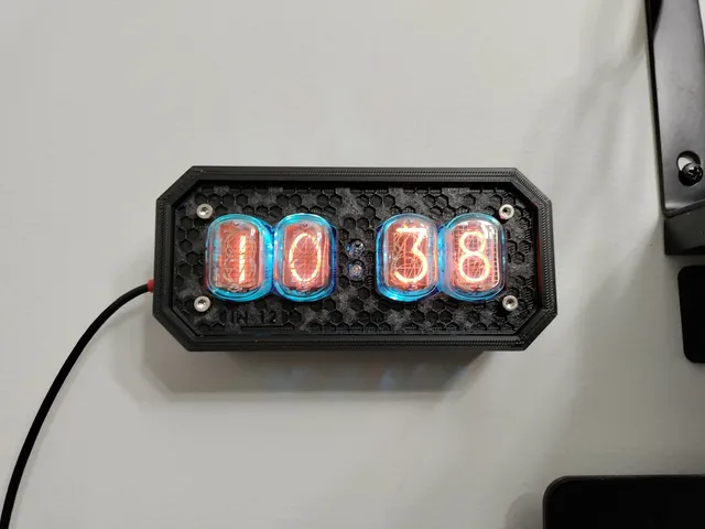 IN-12 Nixie Clock Case