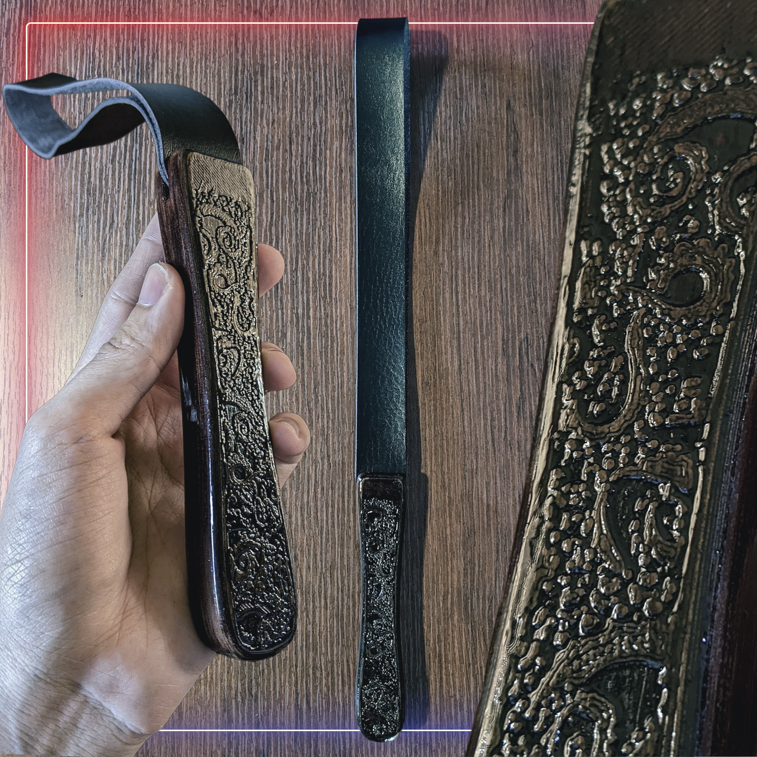 Riding Crop handle for horses or people (BDSM)
