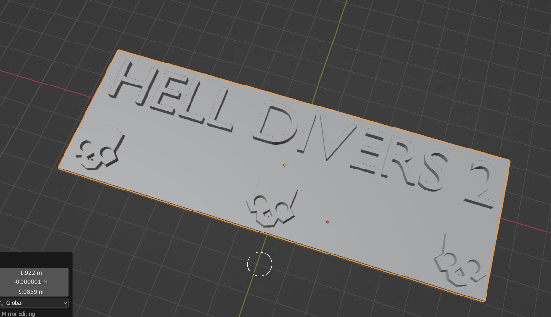 Helldivers 2 plate with skulls