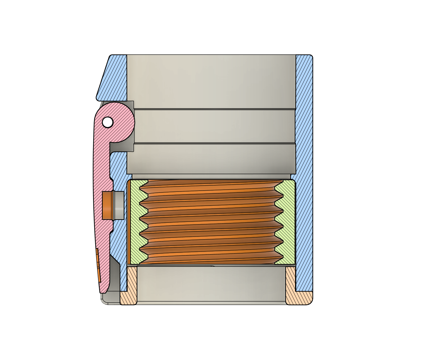 Rotate freely camlock connectors by yupapa download free stl model