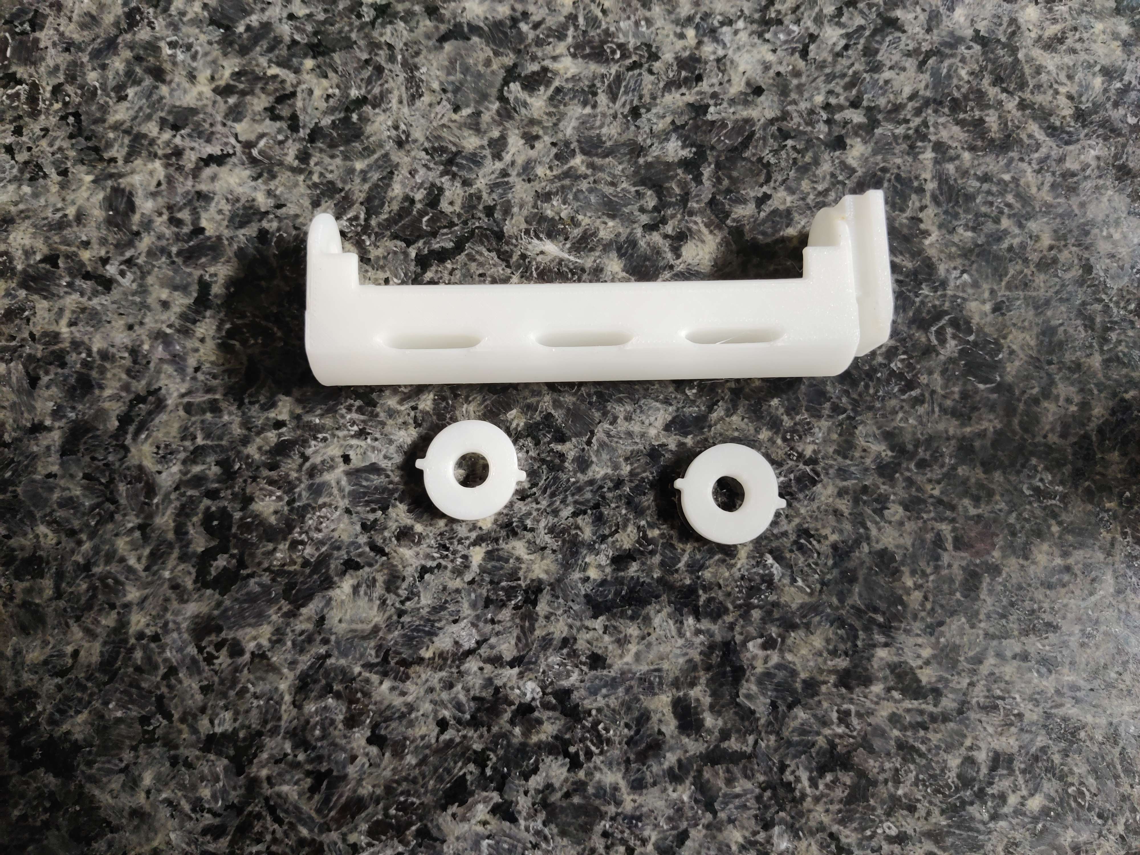 Filler Holder and Bearing Remix - Fits smaller spools 3D model thumbnail