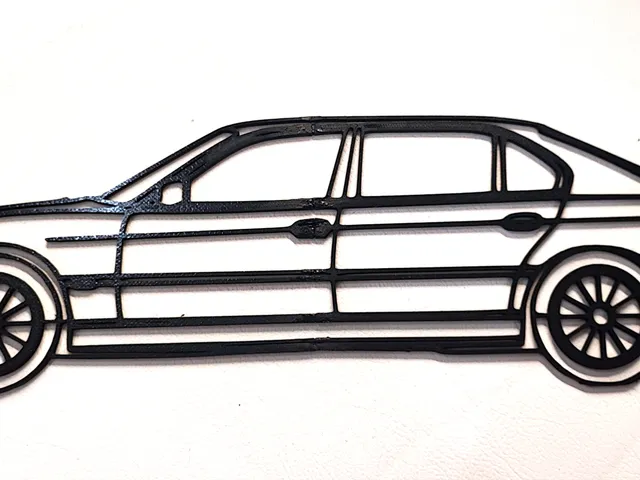BMW E38 Wall Art