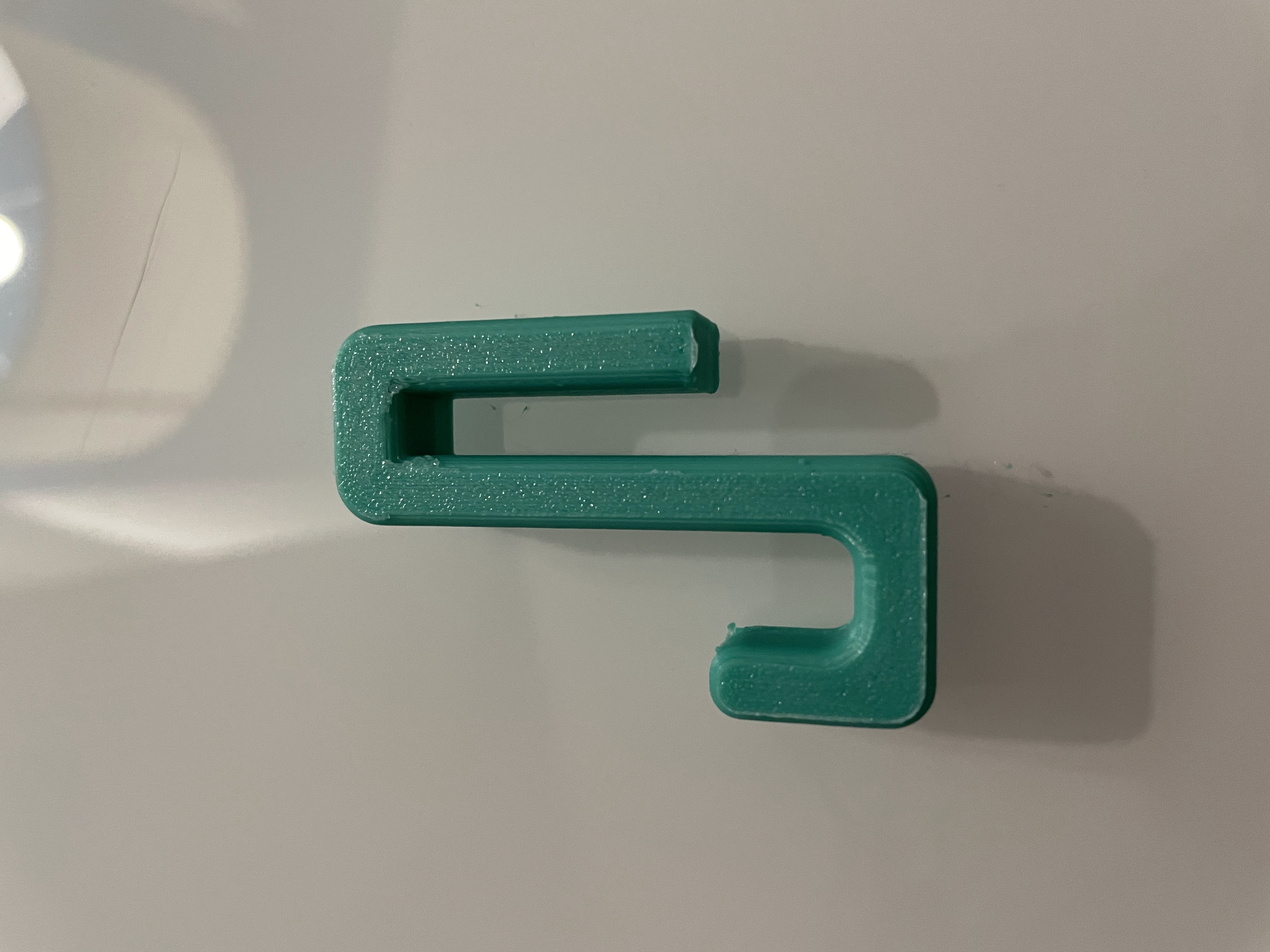 Shower Hook - Glass 6mm 3D model thumbnail