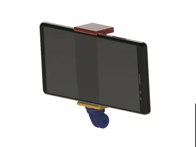 Mobile Phone/Smartphone Camera Mount - Tripod and Gopro Compatible - 65 to 110 mm large