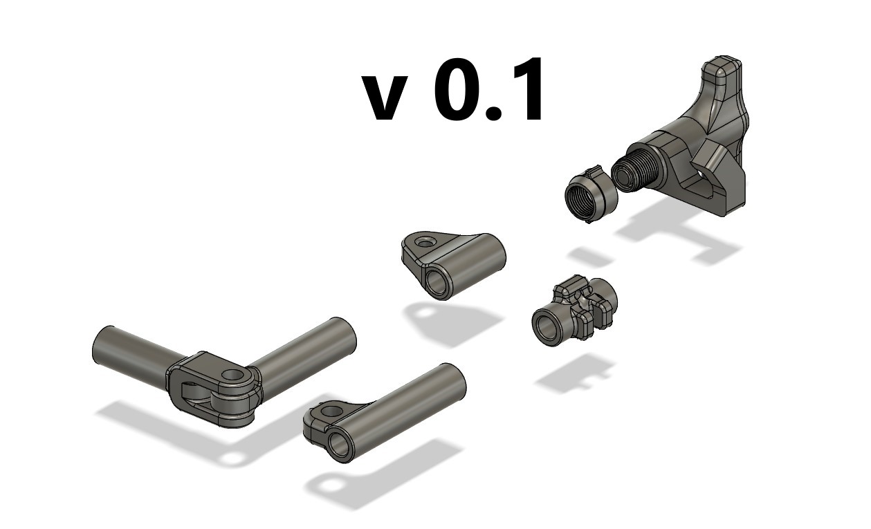 Hand Control Clutch v0.3 by Nico Smit Download free STL model